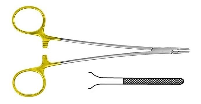 TC MICRO RYDER Голкотримач; прямий; із зубчиками; 26,0см. Tontarra Medizintechnik GmbH